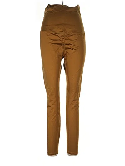 Pre-owned Fabletics Active Pants In Gold