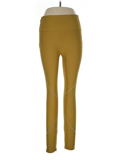 Pre-owned Fabletics Active Pants In Gold
