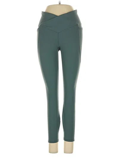 Pre-owned Fabletics Active Pants In Green
