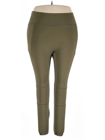 Pre-owned Fabletics Active Pants In Green