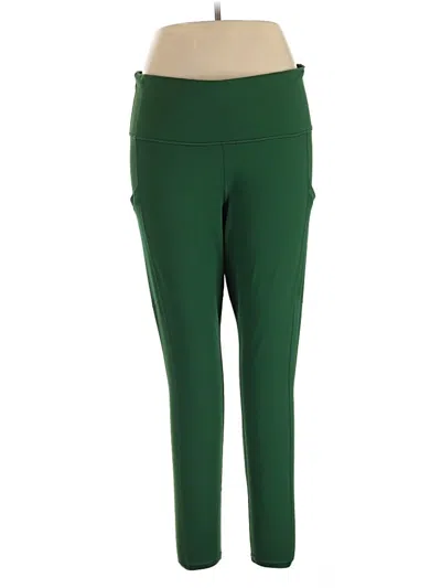 Pre-owned Fabletics Active Pants In Green