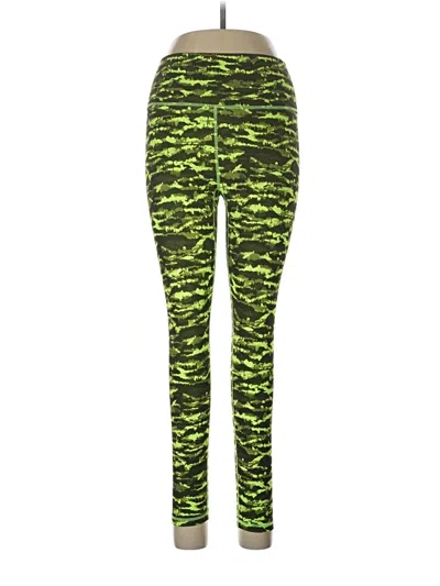 Pre-owned Fabletics Active Pants In Green
