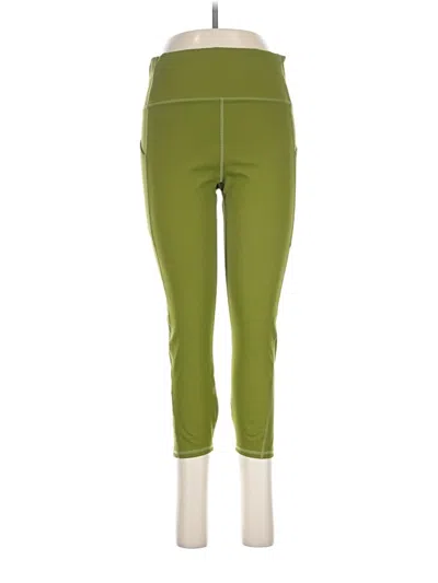Pre-owned Fabletics Active Pants In Green