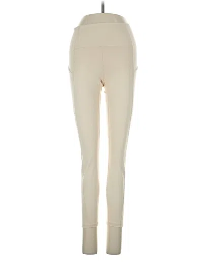 Pre-owned Fabletics Active Pants In Ivory