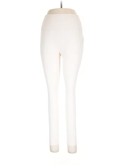 Pre-owned Fabletics Active Pants In Ivory