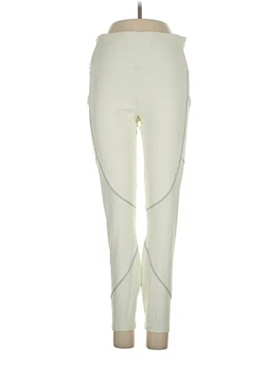 Pre-owned Fabletics Active Pants In Ivory