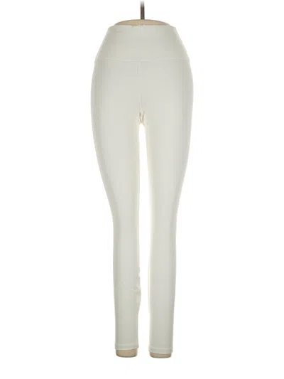 Pre-owned Fabletics Active Pants In Ivory
