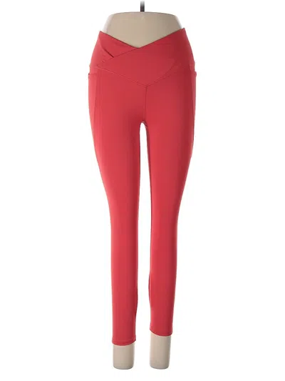 Pre-owned Fabletics Active Pants In Orange