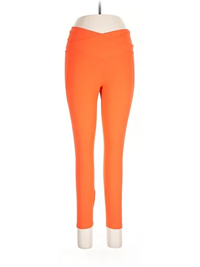 Pre-owned Fabletics Active Pants In Orange