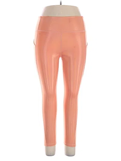 Pre-owned Fabletics Active Pants In Orange