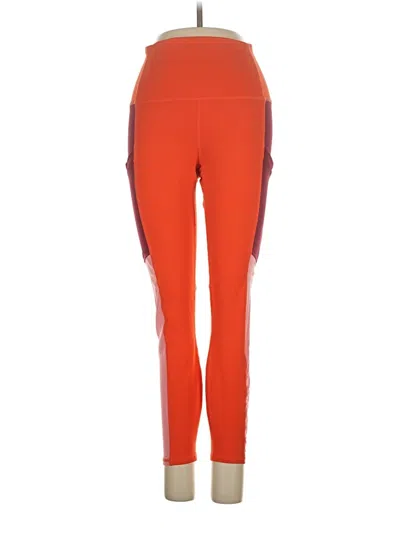 Pre-owned Fabletics Active Pants In Orange