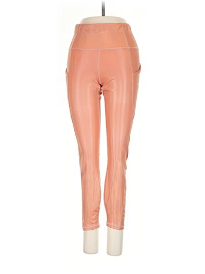 Pre-owned Fabletics Active Pants In Orange