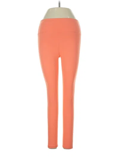 Pre-owned Fabletics Active Pants In Orange