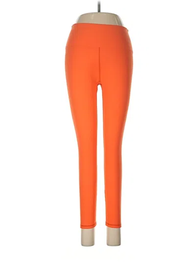 Pre-owned Fabletics Active Pants In Orange