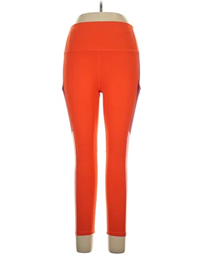 Pre-owned Fabletics Active Pants In Orange