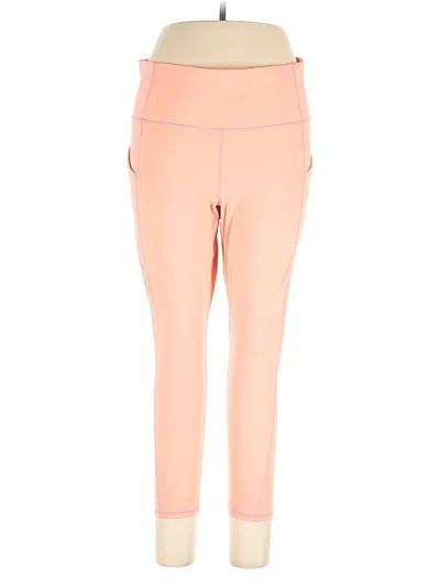 Pre-owned Fabletics Active Pants In Pink