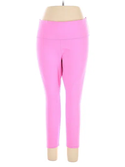 Pre-owned Fabletics Active Pants In Pink