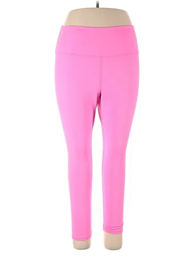 Pre-owned Fabletics Active Pants In Pink