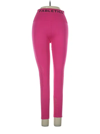 Pre-owned Fabletics Active Pants In Pink