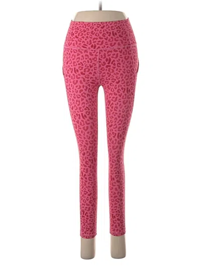 Pre-owned Fabletics Active Pants In Pink