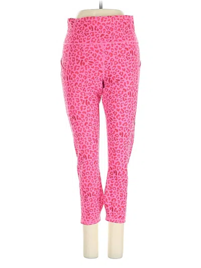 Pre-owned Fabletics Active Pants In Pink