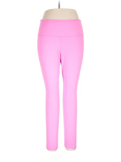 Pre-owned Fabletics Active Pants In Pink