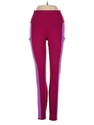 Pre-owned Fabletics Active Pants In Purple