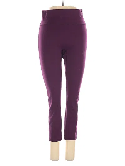 Pre-owned Fabletics Active Pants In Purple