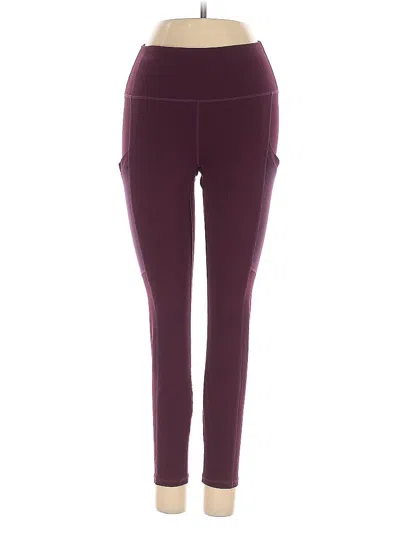 Pre-owned Fabletics Active Pants In Purple