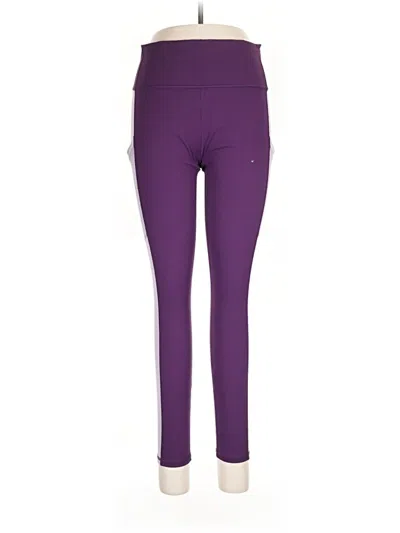 Pre-owned Fabletics Active Pants In Purple