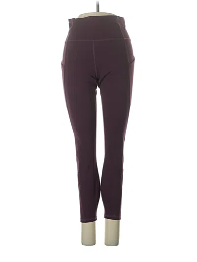 Pre-owned Fabletics Active Pants In Purple