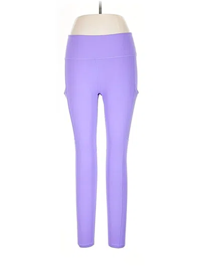 Pre-owned Fabletics Active Pants In Purple