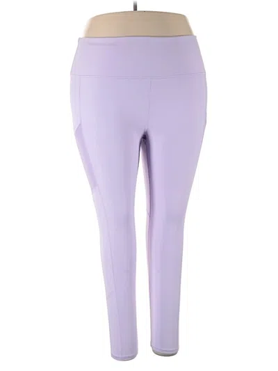 Pre-owned Fabletics Active Pants In Purple