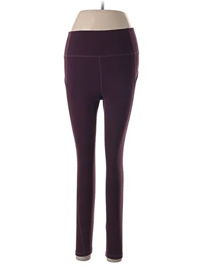 Pre-owned Fabletics Active Pants In Purple
