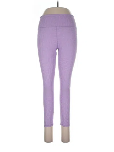 Pre-owned Fabletics Active Pants In Purple
