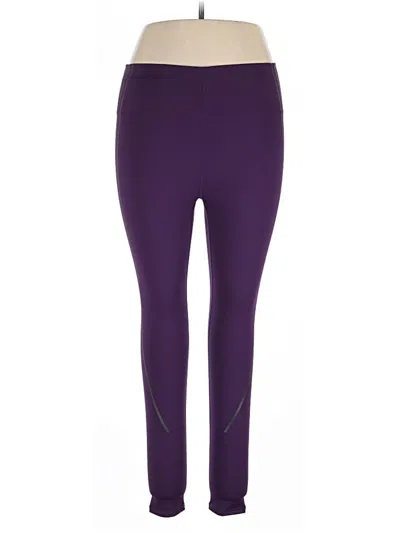 Pre-owned Fabletics Active Pants In Purple