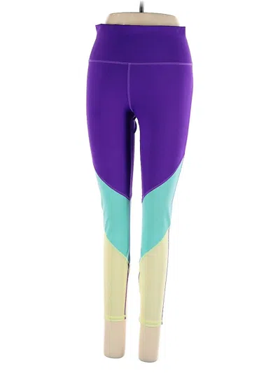 Pre-owned Fabletics Active Pants In Purple