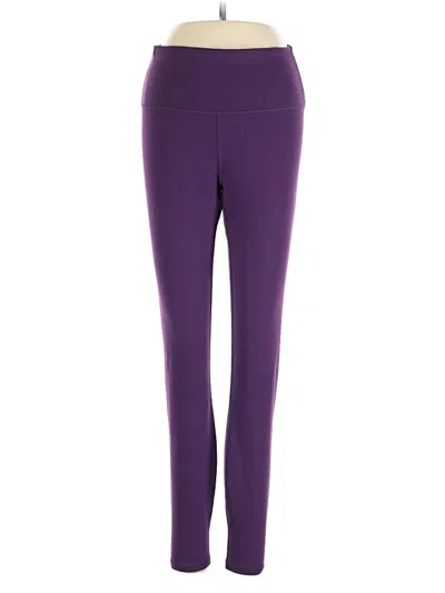 Pre-owned Fabletics Active Pants In Purple