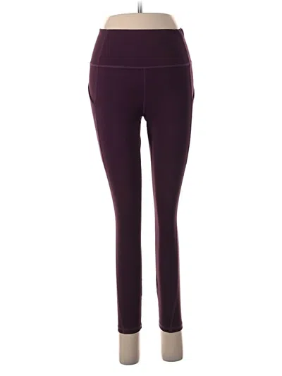 Pre-owned Fabletics Active Pants In Purple