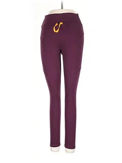 Pre-owned Fabletics Active Pants In Purple