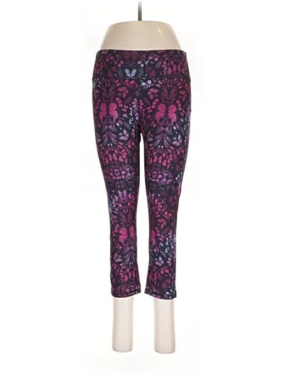Pre-owned Fabletics Active Pants In Purple