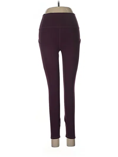 Pre-owned Fabletics Active Pants In Purple