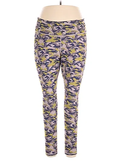 Pre-owned Fabletics Active Pants In Purple