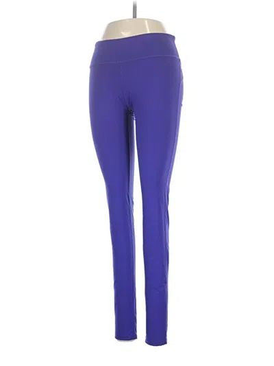 Pre-owned Fabletics Active Pants In Purple