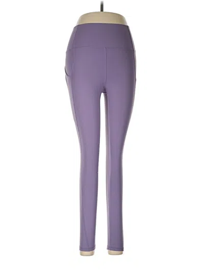 Pre-owned Fabletics Active Pants In Purple