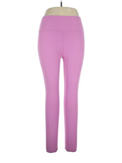 Pre-owned Fabletics Active Pants In Purple