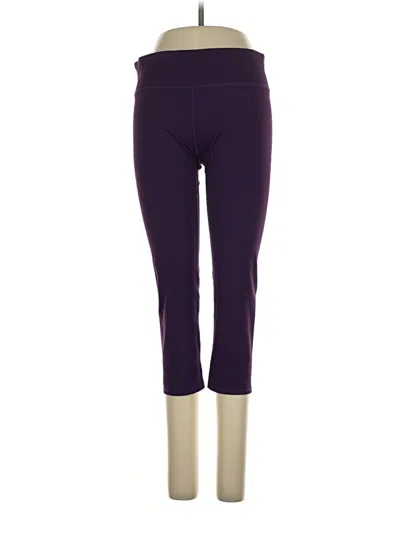 Pre-owned Fabletics Active Pants In Purple