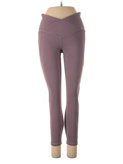 Pre-owned Fabletics Active Pants In Purple