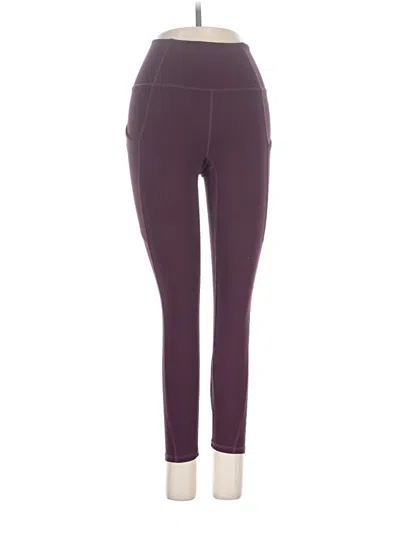 Pre-owned Fabletics Active Pants In Purple