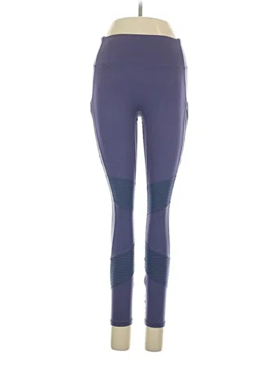 Pre-owned Fabletics Active Pants In Purple